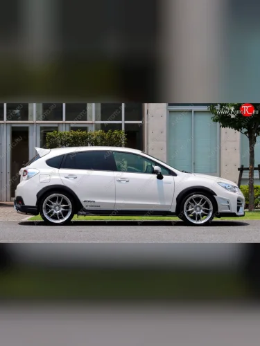 Пороги накладки KENSTYLE Subaru XV GP/G33 дорестайлинг (2012-2016)