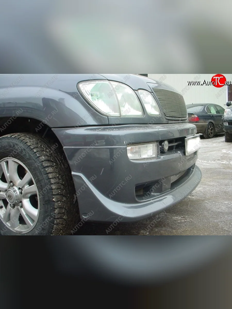 Накладка на передний бампер JAOS Toyota Land Cruiser 10 100 дорестайлинг (1998-2002) (Неокрашенная)  в Самаре Самарской области