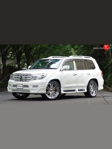 Накладка на передний бампер BRANEW Toyota Land Cruiser 200 дорестайлинг (2007-2012)