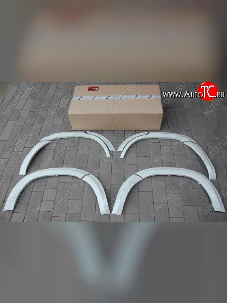 Накладки на колёсные арки Alterego Toyota Land Cruiser 200 1-ый рестайлинг (2012-2015) (Неокрашенные)  в Воронеже Воронежской области