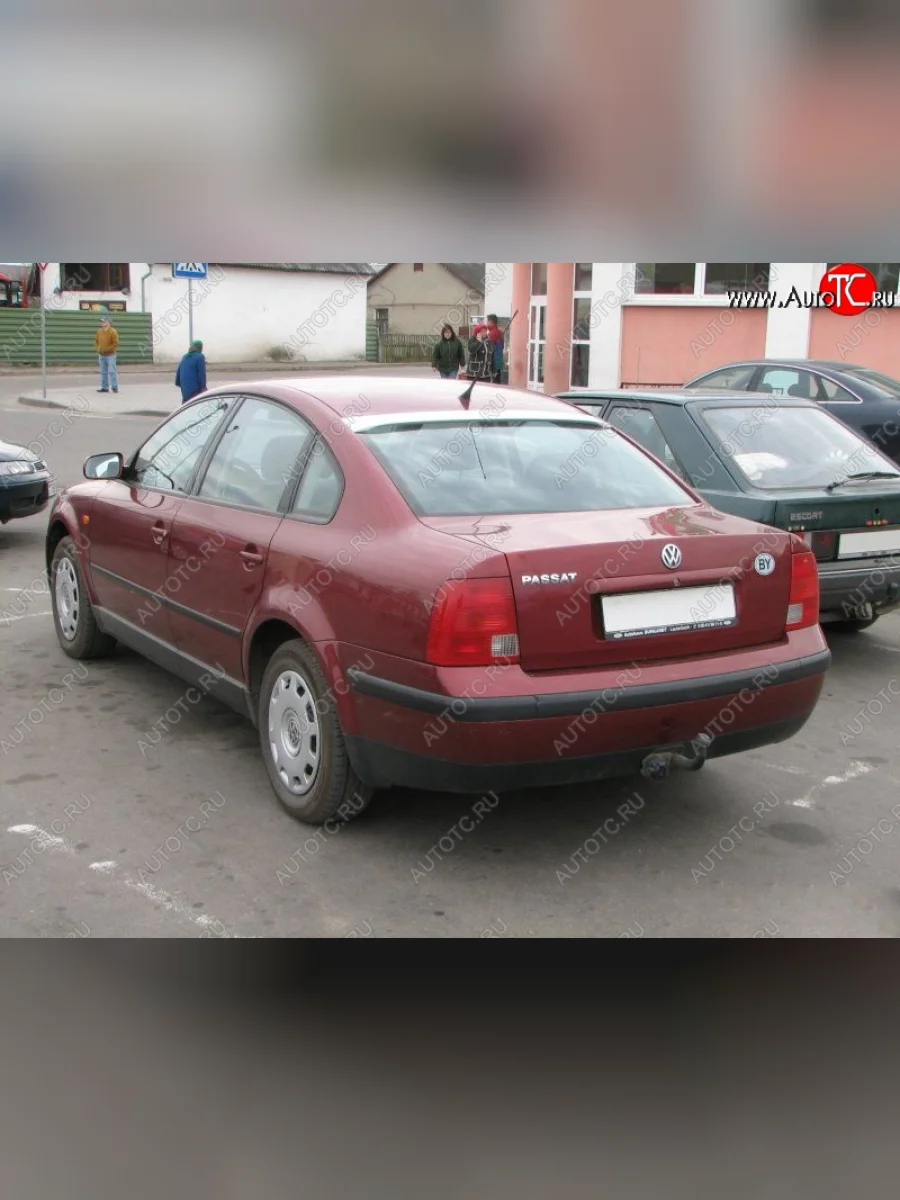 Козырёк на заднее стекло VORTEX Volkswagen Passat B5 седан дорестайлинг (1996-2000) (Неокрашенный)  в Перми Пермском крае