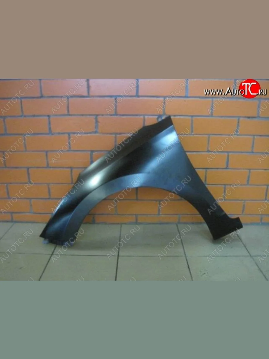 Переднее левое крыло Стандартное (без повторителя) Hyundai Solaris HCR седан дорестайлинг (2017-2020) (Неокрашенное)  в Керчи Республика Крым