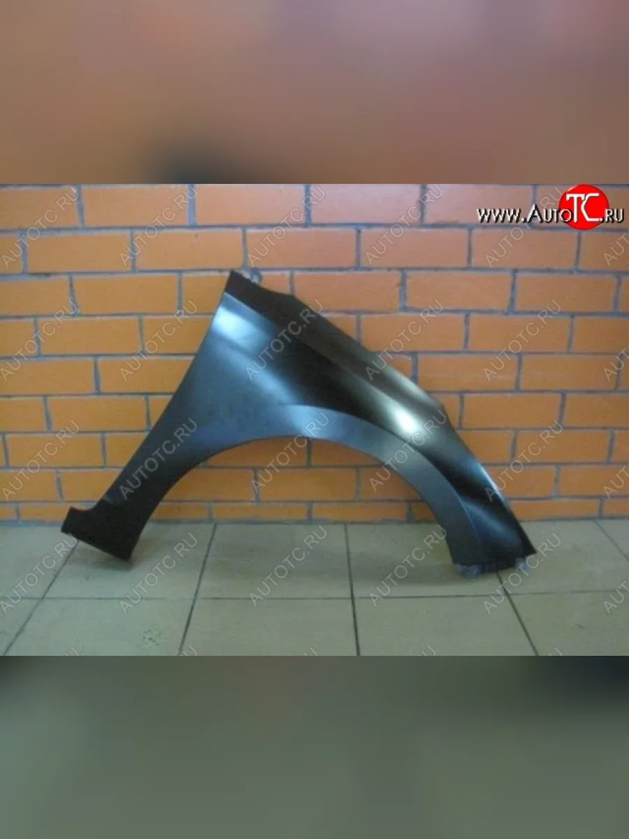 Переднее правое крыло Стандартное (без повторителя) Hyundai Solaris HCR седан дорестайлинг (2017-2020) (Неокрашенное)  в Самаре Самарской области