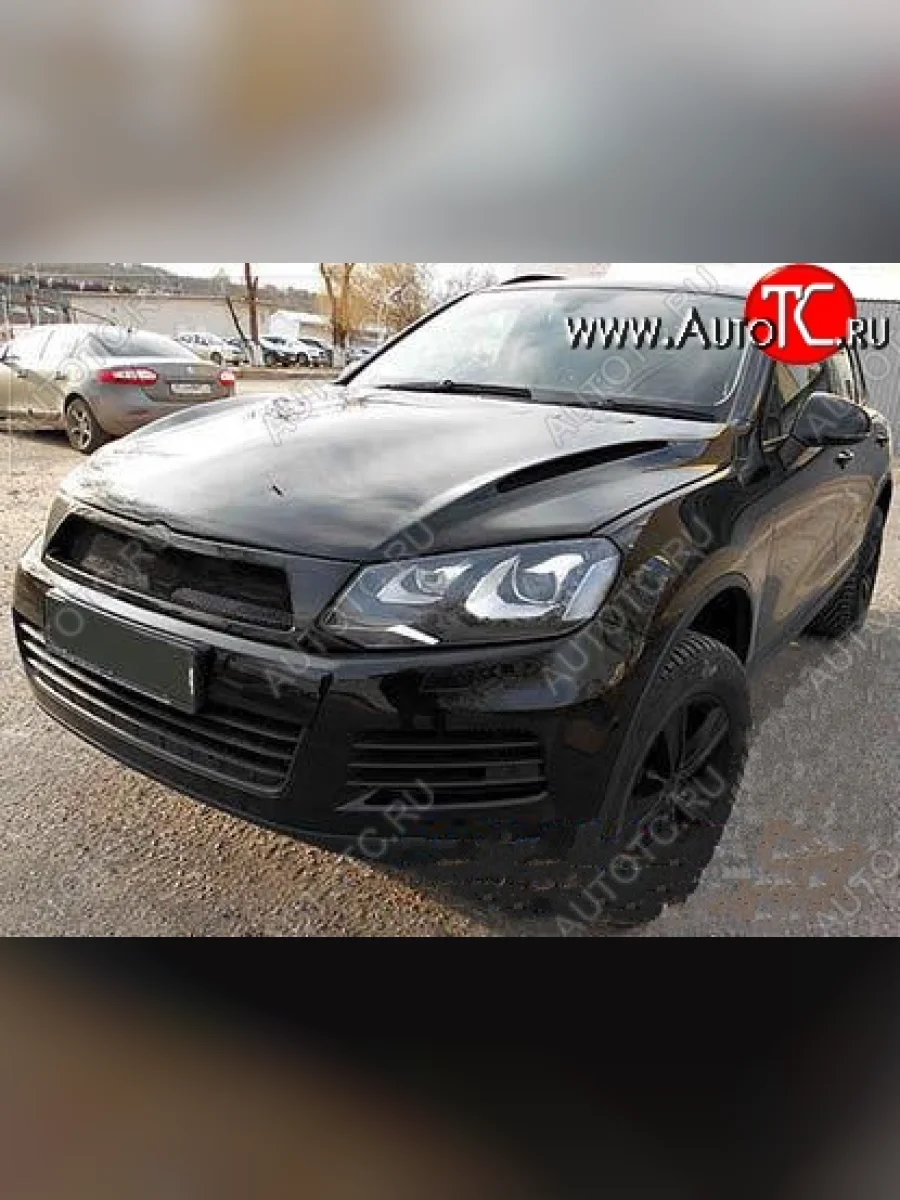 Пластиковый капот HAMANN STYLE Volkswagen Touareg 2 NF дорестайлинг (2010-2014) (Неокрашенный)  в Перми Пермском крае