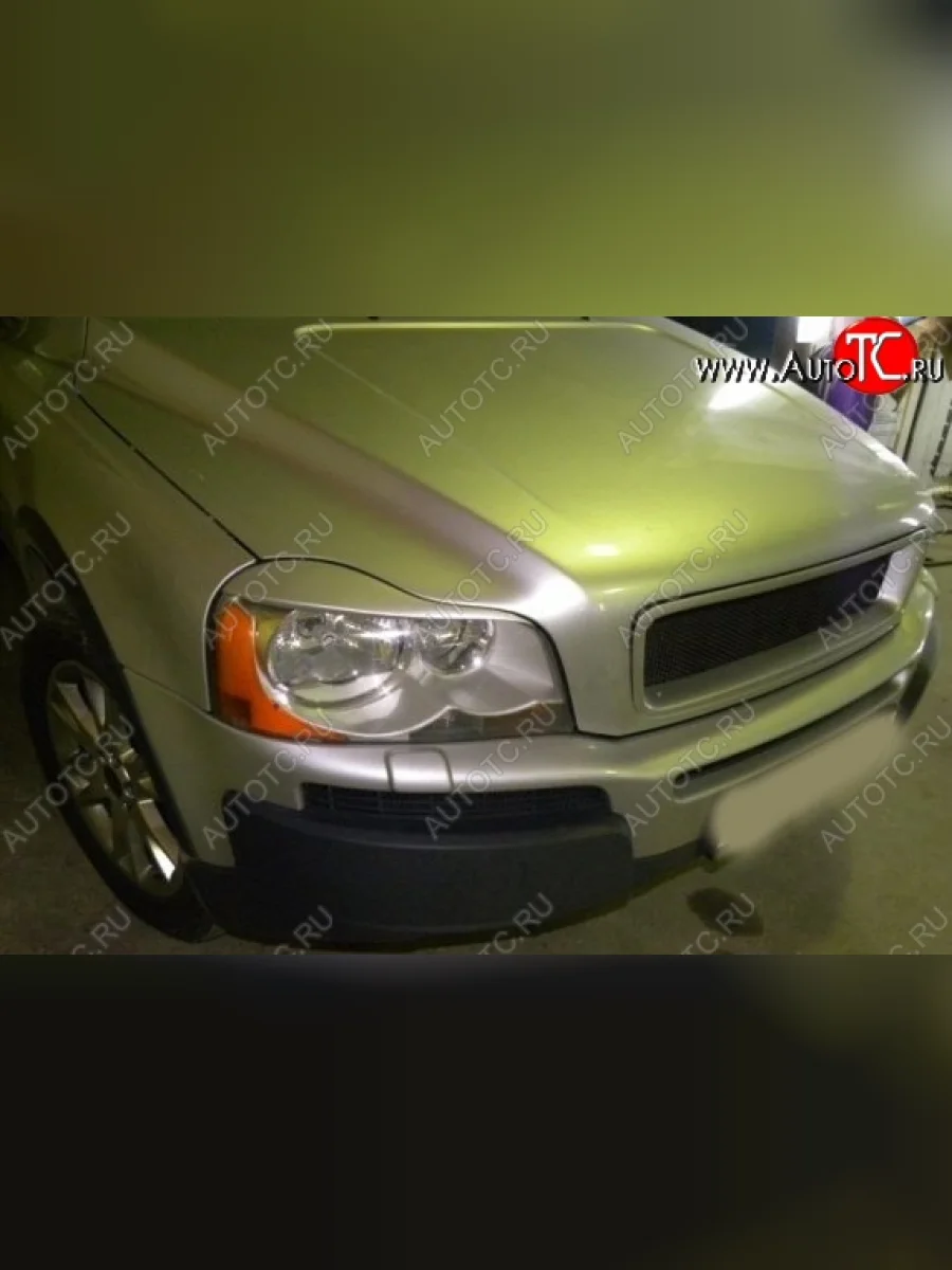 Реснички на фары INDIVIDUAL Volvo XC90 C дорестайлинг (2002-2006) (Неокрашенные)  в Самаре Самарской области