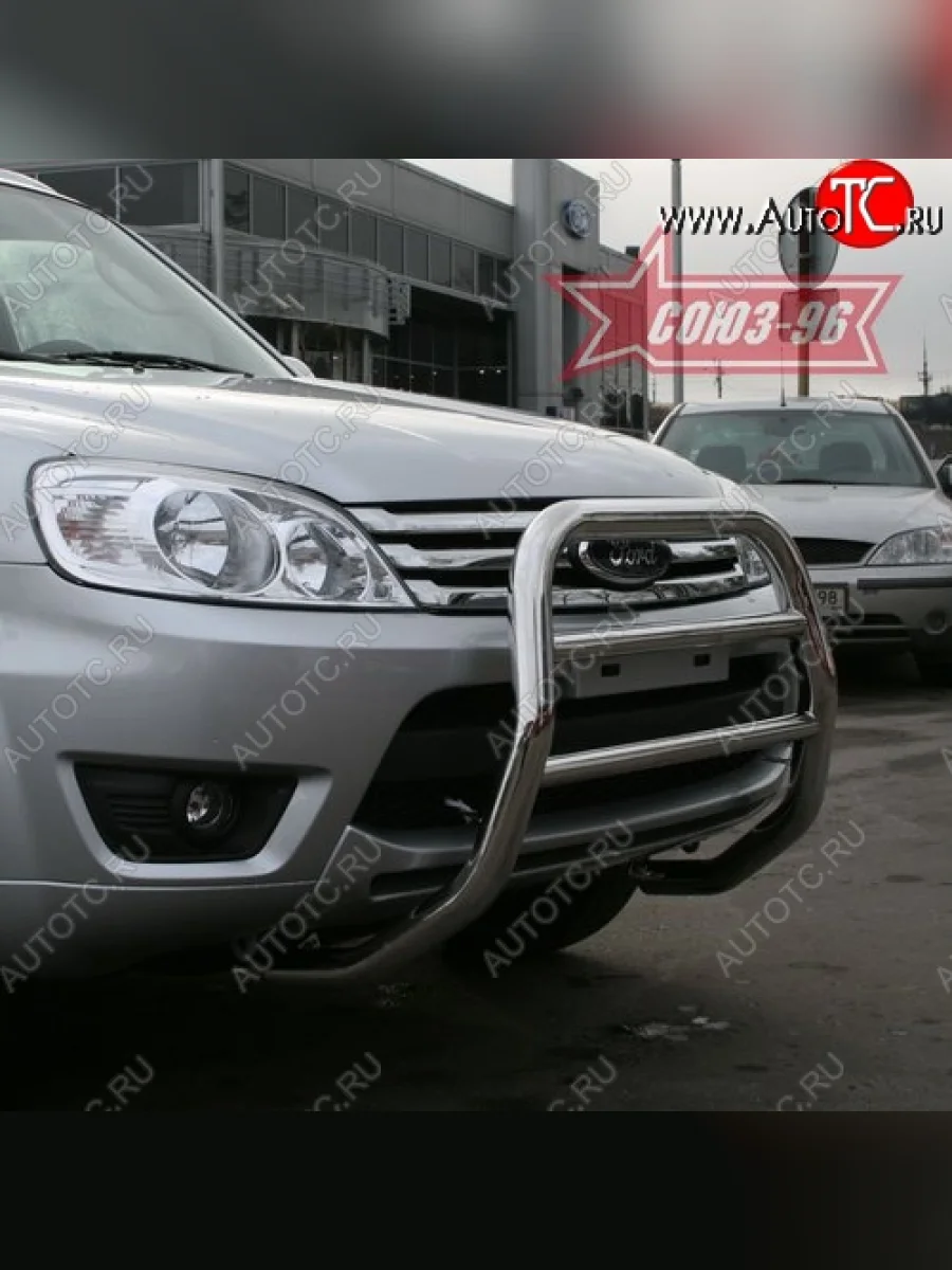 Защита переднего бампера Souz-96 (d60/42) Ford Escape 2 (2008-2012)  в Самаре Самарской области