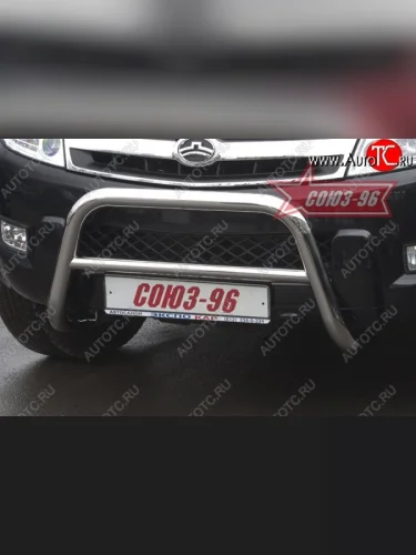 Защита переднего бампера Souz-96 (d60) Great Wall Hover H2 (2005-2010)