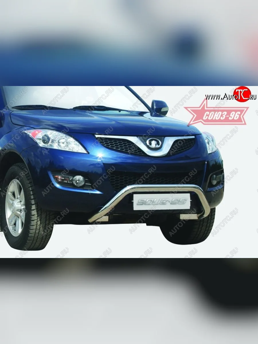 Защита переднего бампера Souz-96 (d60) Great Wall Hover H5 (2010-2017)  в Перми Пермском крае