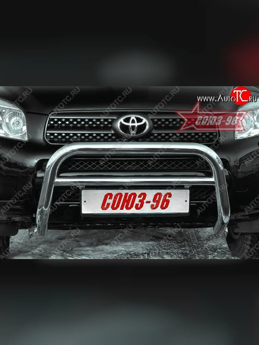Защита переднего бампера Souz-96 (d60) Toyota RAV4 XA305 5 дв. дорестайлинг (2005-2009)  в Самаре Самарской области