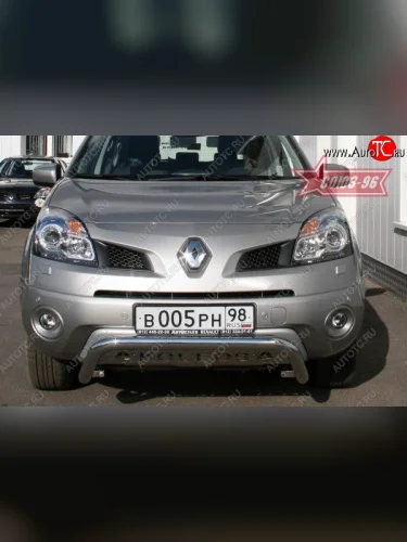 Защита переднего бампера Souz-96 (d60) Renault Koleos (2007-2011) Phase 1