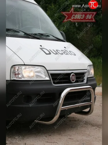 Защита переднего бампера Souz-96 (d60) Fiat Ducato  250 (2006-2014)