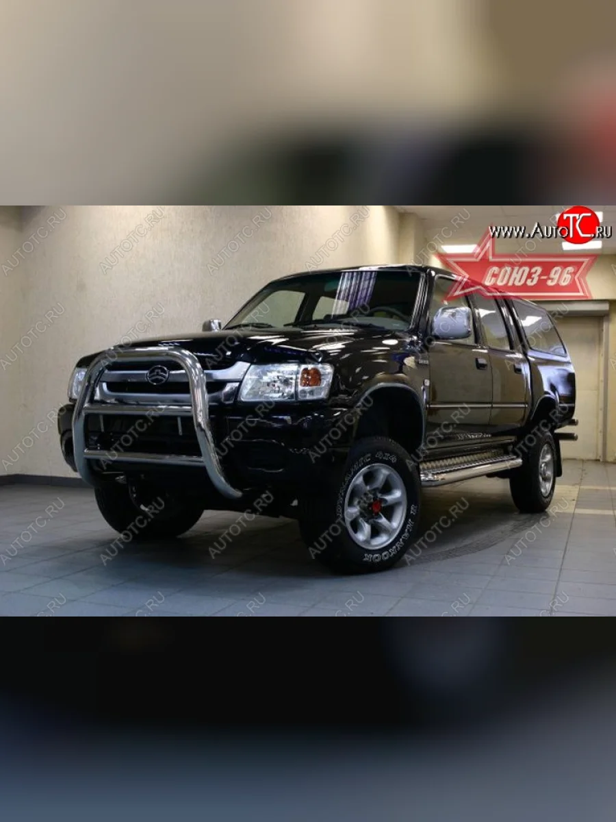 Защита переднего бампера Souz-96 (d76) Great Wall Deer G3 (1998-2010)  в Воронеже Воронежской области