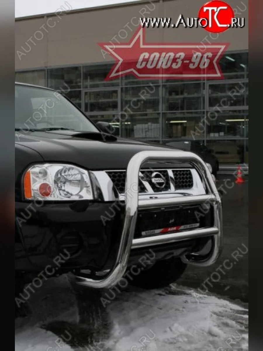 Защита переднего бампера Souz-96 (d76)  Nissan NP300 (2008-2013)  в Керчи Республика Крым