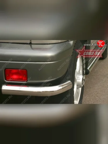 Защита задняя из боковых уголков Souz-96 (d60) KIA Sportage  1 JA (1993-2006)