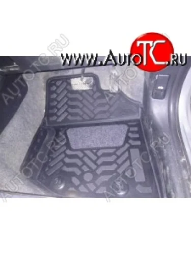 Коврики в салон (правый руль) Aileron 3D Honda Fit GE дорестайлинг (2007-2010)