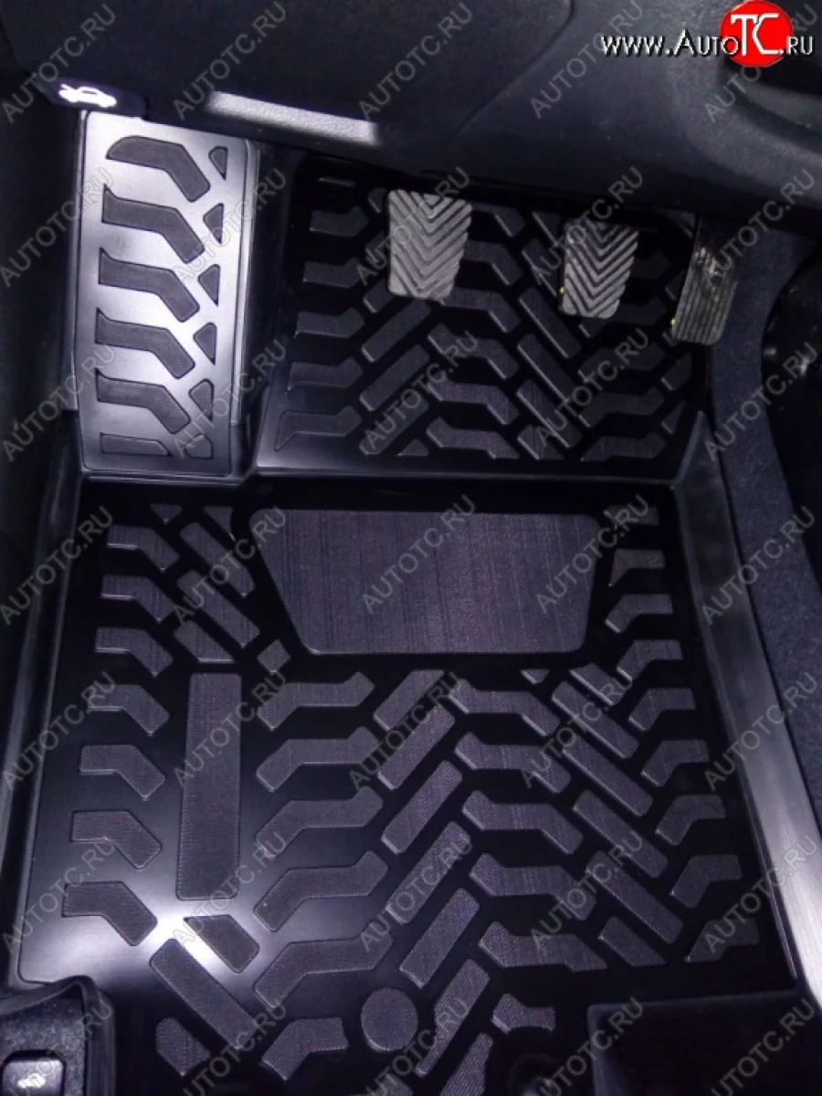 Коврики в салон Aileron 3D KIA Rio X рестайлинг (2020-2025)  с доставкой в г. Керчь