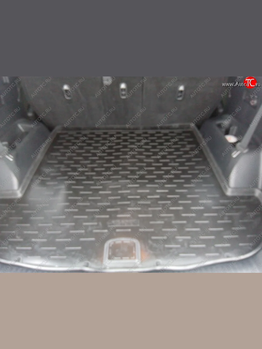 Коврик в багажник (7 мест со сложенным 3 рядом) Aileron KIA Sorento UM/Prime дорестайлинг (2014-2018)  с доставкой в г. Керчь