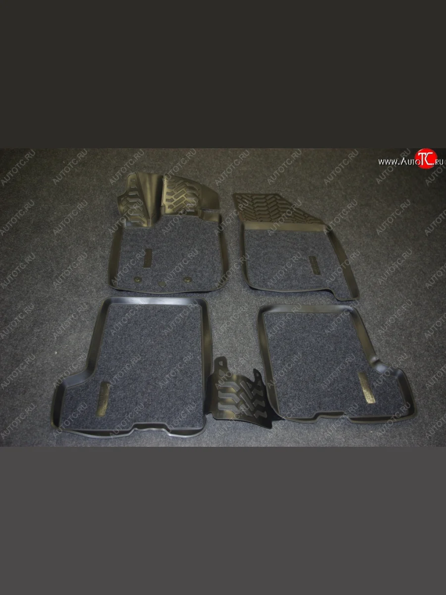 Коврики в салон (без вещ. ящика) Aileron 3D Soft Лада ВАЗ XRAY (2016-2022)  с доставкой в г. Керчь