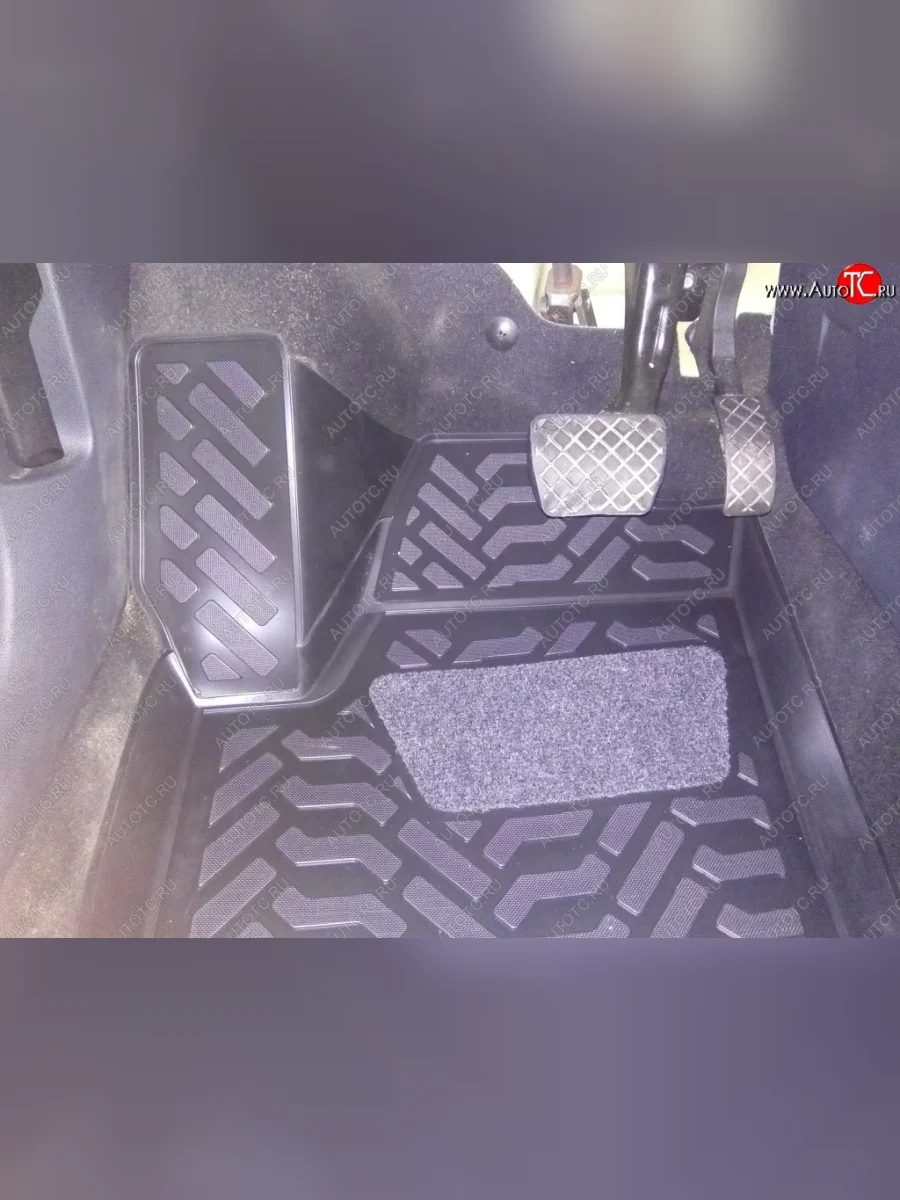 Коврики в салон Aileron 3D Skoda Fabia Mk2 универсал дорестайлинг (2007-2010)  в Самаре Самарской области