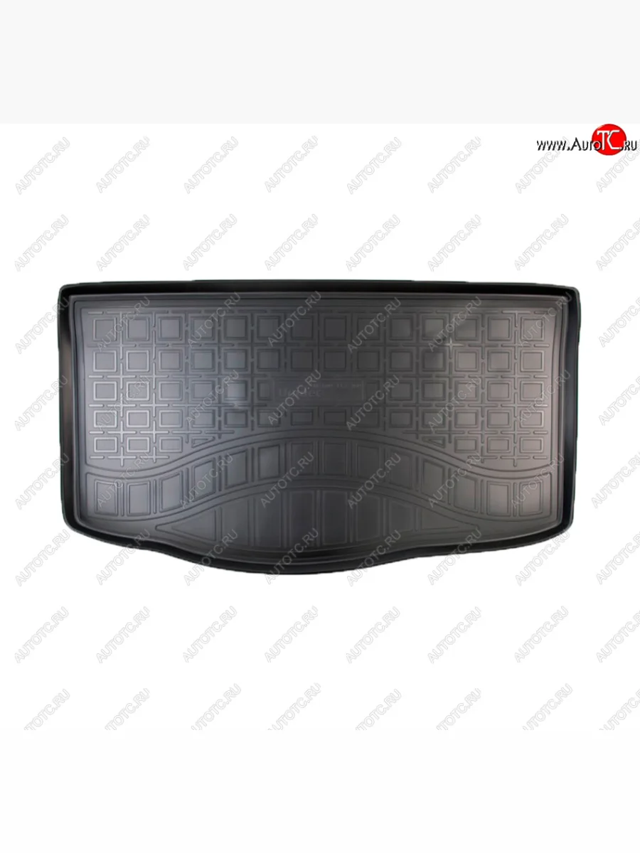 Коврик в багажник Norplast Unidec KIA Picanto 3 JA хэтчбэк 5 дв. дорестайлинг (2017-2021) (Цвет: черный)  в Перми Пермском крае