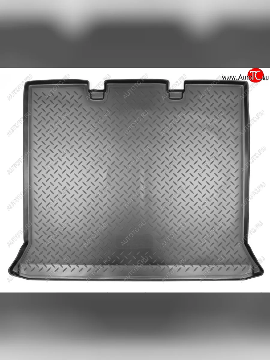 Коврик в багажник Norplast Unidec Уаз Патриот 3163 5 дв. дорестайлинг (2005-2013) (Цвет: черный)  в Перми Пермском крае