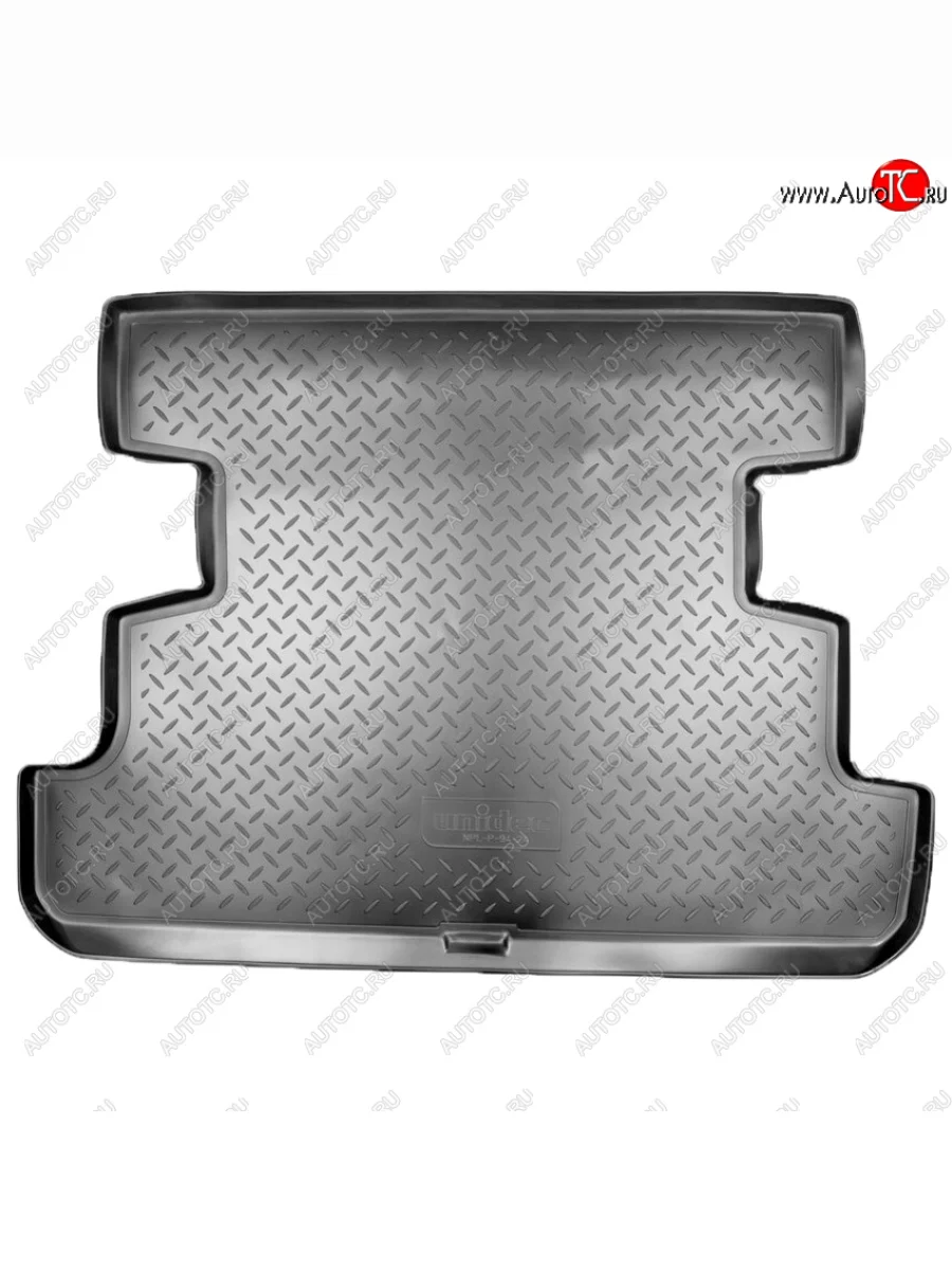 Коврик в багажник Norplast Unidec (до 2016 г.в.) Лада ВАЗ нива 4х4 2131 5 дв. дорестайлинг (1993-2019) (Цвет: черный)  в Керчи Республика Крым
