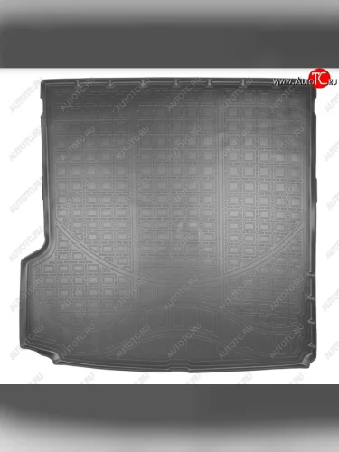 Коврик в багажник Norplast Unidec (сложенный 3 ряд) (Цвет: черный) Volvo XC90 L дорестайлинг (2015-2019)