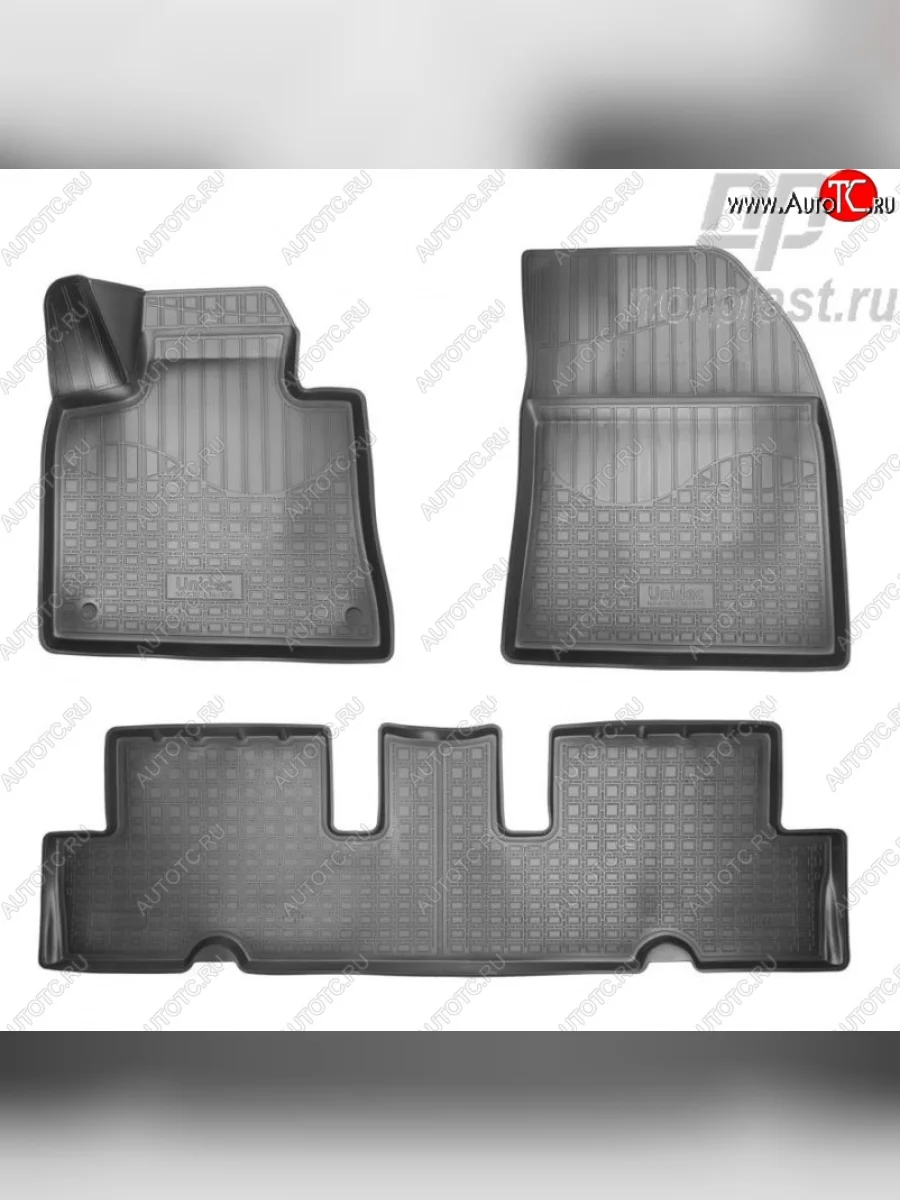 Коврики в салон Norplast Unidec CITROEN C4 Grand Picasso U рестайлинг (2016-2018) (Цвет: черный)  с доставкой в г. Керчь