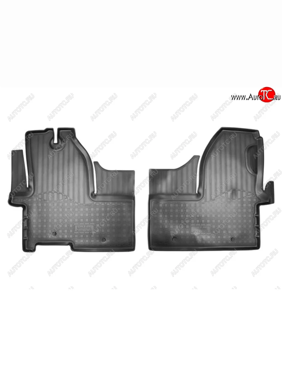 Коврики салонные Norplast Unidec Iveco Daily фургон (2014-2019) (Цвет: черный)  в Керчи Республика Крым