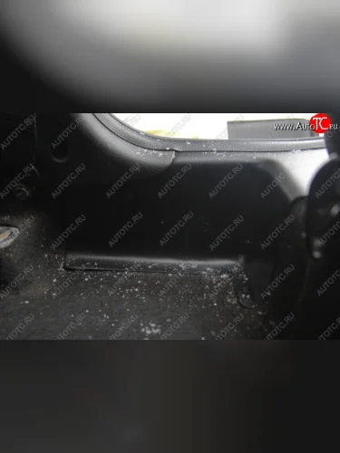 Накладки на ковролин в салон Артформ. (задние, 5-тиместный) Лада ВАЗ Ларгус (2012-2025) дорестайлинг R90, рестайлинг R90