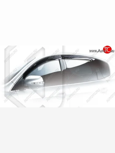 Дефлектора окон CA-Plastiс (Classic полупрозрачный) Luxgen 7 SUV (2014-2025)