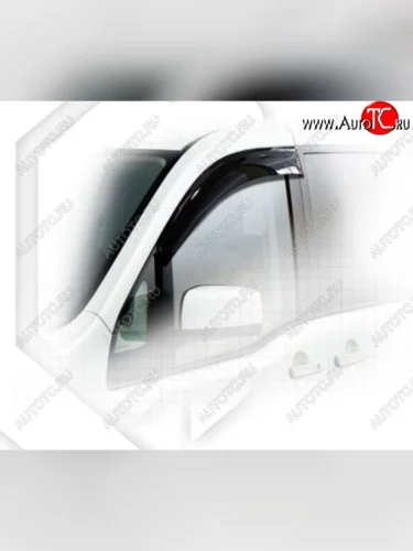 Дефлектора окон CA-Plastiс (Classic полупрозрачный) Nissan Serena  3 (2005-2010)