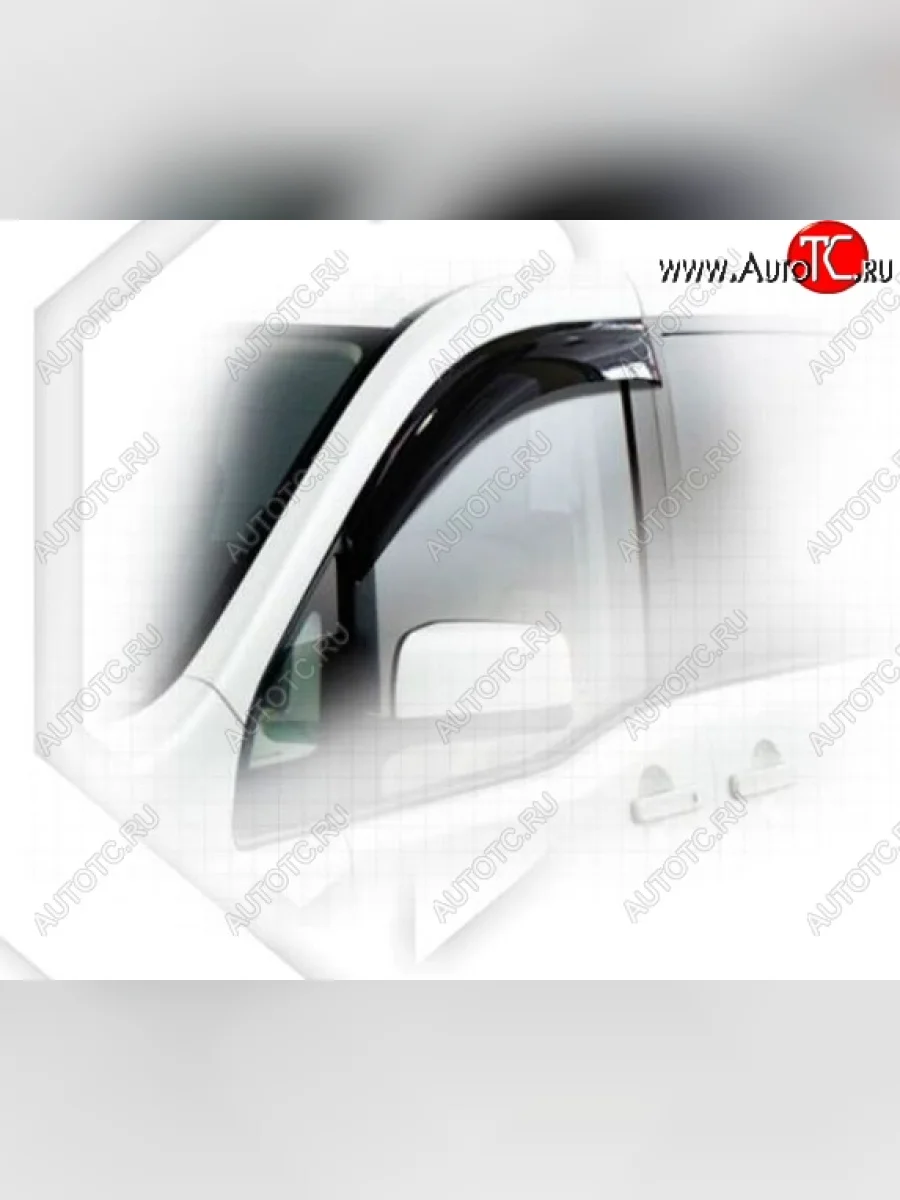 Дефлектора окон CA-Plastiс  Nissan Serena (2005-2010) 3 (Classic полупрозрачный, Без хром.молдинга)  в Керчи Республика Крым