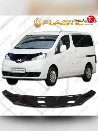 Дефлектор капота CA-Plastik (Classic черный) Nissan NV200  Euro (2009-2025)