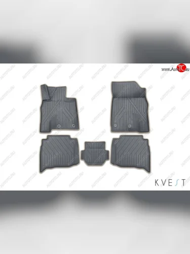 Коврик в салони премиум-класса Kvest Toyota Land Cruiser  200 (2015-2021) 2-ой рестайлинг