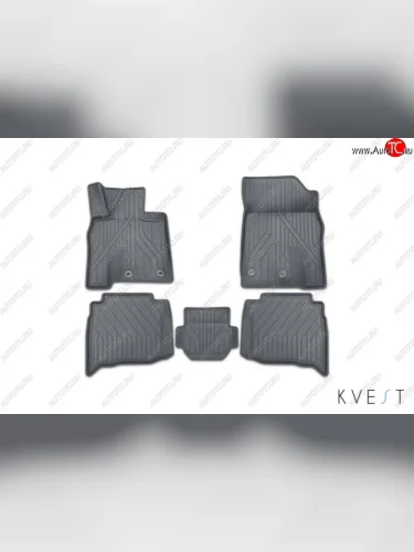 Коврик в салони премиум-класса Kvest Toyota Land Cruiser  200 (2015-2021) 2-ой рестайлинг