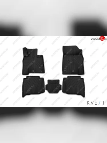 Коврик в салони премиум-класса Kvest Toyota Land Cruiser  200 (2015-2021) 2-ой рестайлинг