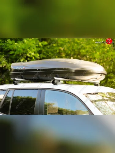 Бокс на крышу INMAX Space (460 л/1860x860x365 мм) (Цвет: чёрный (глянец)) 