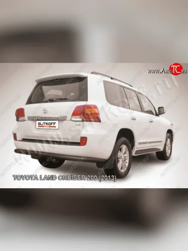 Защита задняя Slitkoff Toyota Land Cruiser  200 (2012-2015) 1-ый рестайлинг