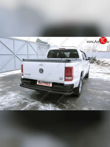 Защита задняя Slitkoff Volkswagen Amarok (2016-2022) рестайлинг