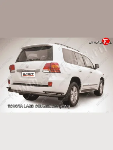 Защита задняя Slitkoff Toyota Land Cruiser  200 (2012-2015) 1-ый рестайлинг