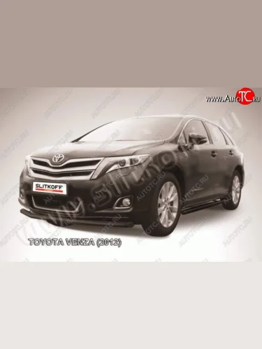 Защита переднего бампер d57 Slitkoff Toyota Venza  GV10 (2012-2016) рестайлинг