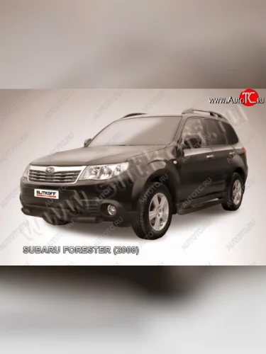 Защита переднего бампер Slitkoff Subaru Forester  SH (2008-2013)