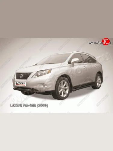 Защита переднего бампер Slitkoff Lexus RX350  AL10 (2008-2012) дорестайлинг
