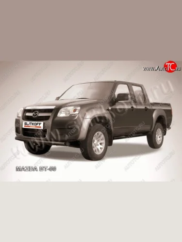 защита переднего бампера Slitkoff Mazda BT-50 (2006-2011)