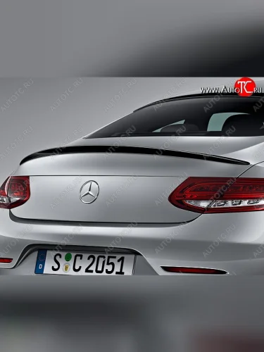 Спойлер багажника AMG. Coupe Mercedes-Benz C-Class W205 дорестайлинг седан (2015-2018)