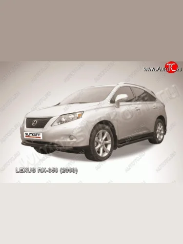 защита переднего бампера Slitkoff Lexus RX350 AL10 дорестайлинг (2008-2012)