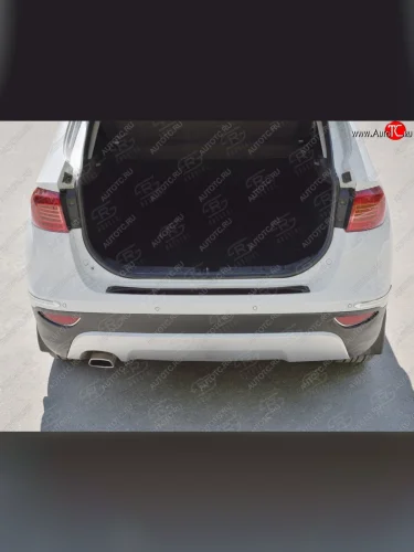 Накладка на задний бампер Russtal (лист) Brilliance V5 (2012-2018)