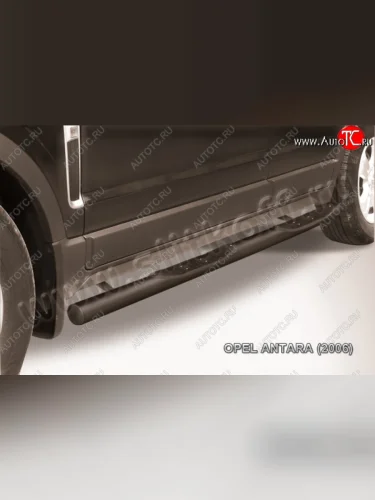 Защита порогов Slitkoff Opel Antara (2006-2010)