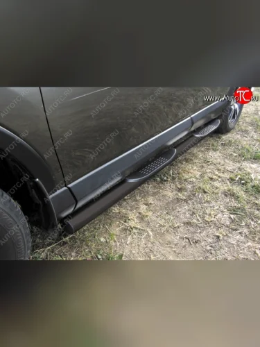 Защита порогов Slitkoff Toyota RAV4  XA40 (2015-2019) 5 дв. рестайлинг